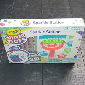 New Crayola Sparkle Station Glitter Dots